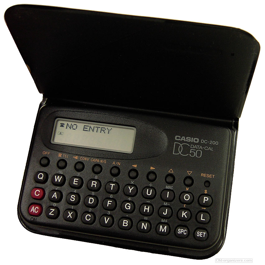 Casio DC-200 DATA CAL | IT History Society